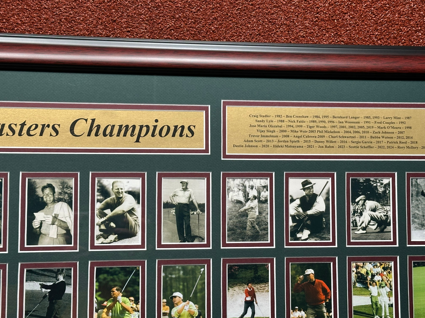 Masters Champions 1934-2025