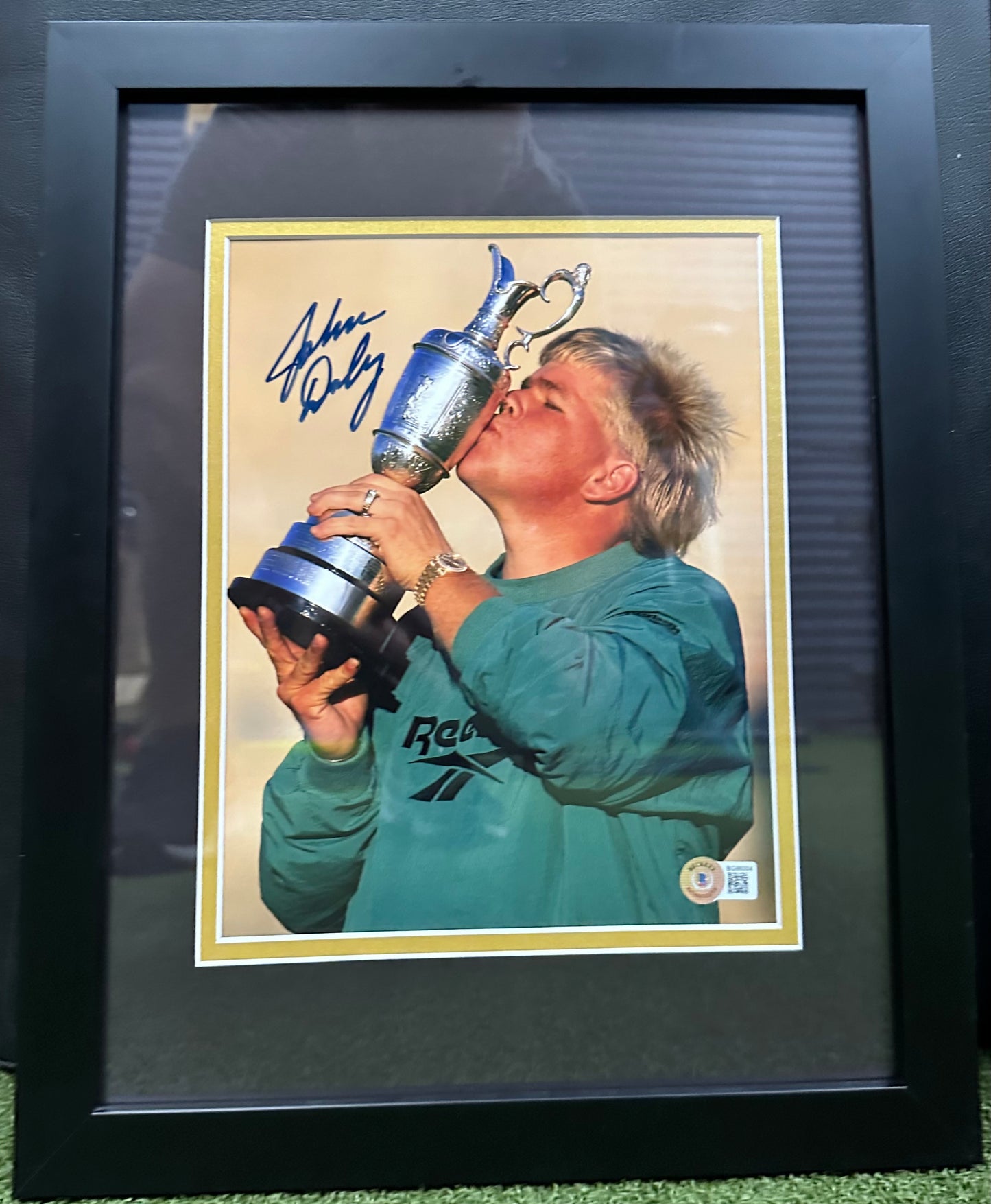 John Daly Autographed Framed 11x14 Picture