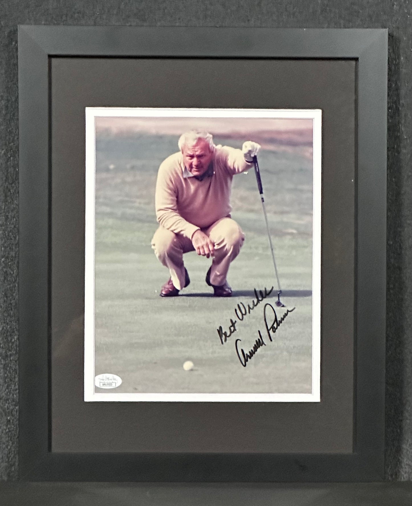 Arnold Palmer Signed/Framed Picture