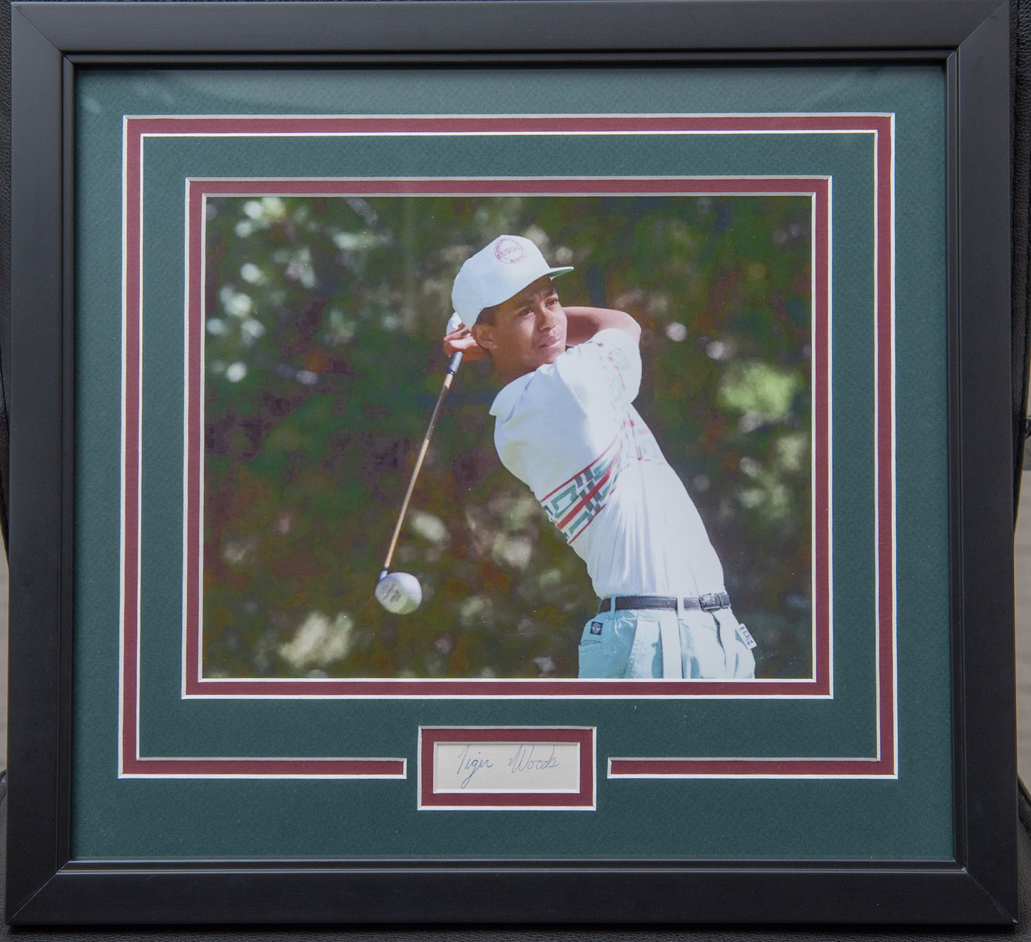 Tiger Woods Autographed Framed/Picture