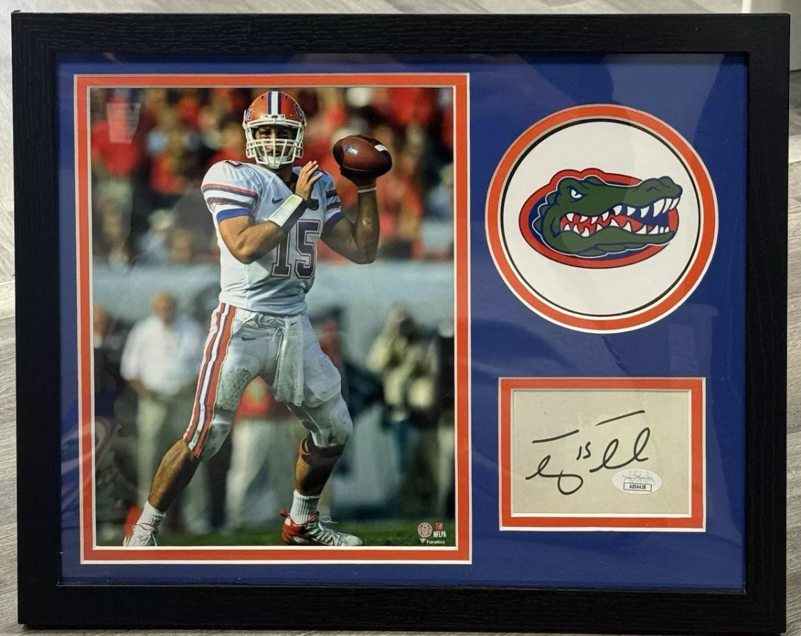 Tim Tebow Signed Picture Collage