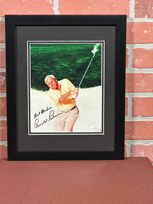 Arnold Palmer Auto Framed Picture