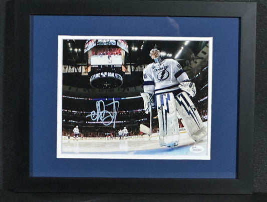 Tampa Lightning Andre Vasilevskiy Signed 8x10