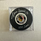 BECKETT DENIS SAVARD #18 "HOF 2000" SIGNED CHICAGO BLACKHAWKS LOGO PUC