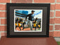 Michigan Wolverines Jim Harrbaugh Signed Picture, 11x14 Framed