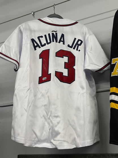 Atlanta Braves Ronald Acuna Jr. Signed Jersey Authenticated