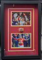 Kansas City Chiefs Replica Super Bowl Ring in Shadow Box with Patrick Mahomes