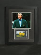 Arnold Palmer Signed/Framed Masters Card with 8x8 Framed Picture