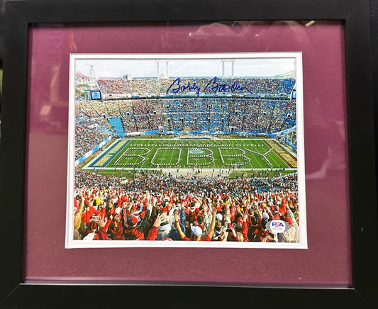 Bobby Bowden Signed Marching Band BOBBY Picture