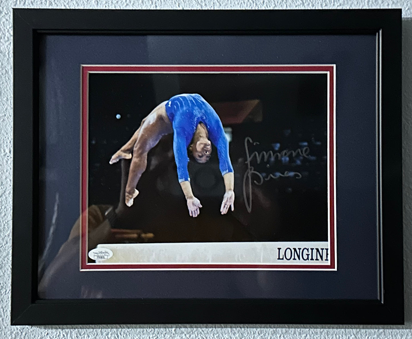 Simone Biles Autograph Framed Picture