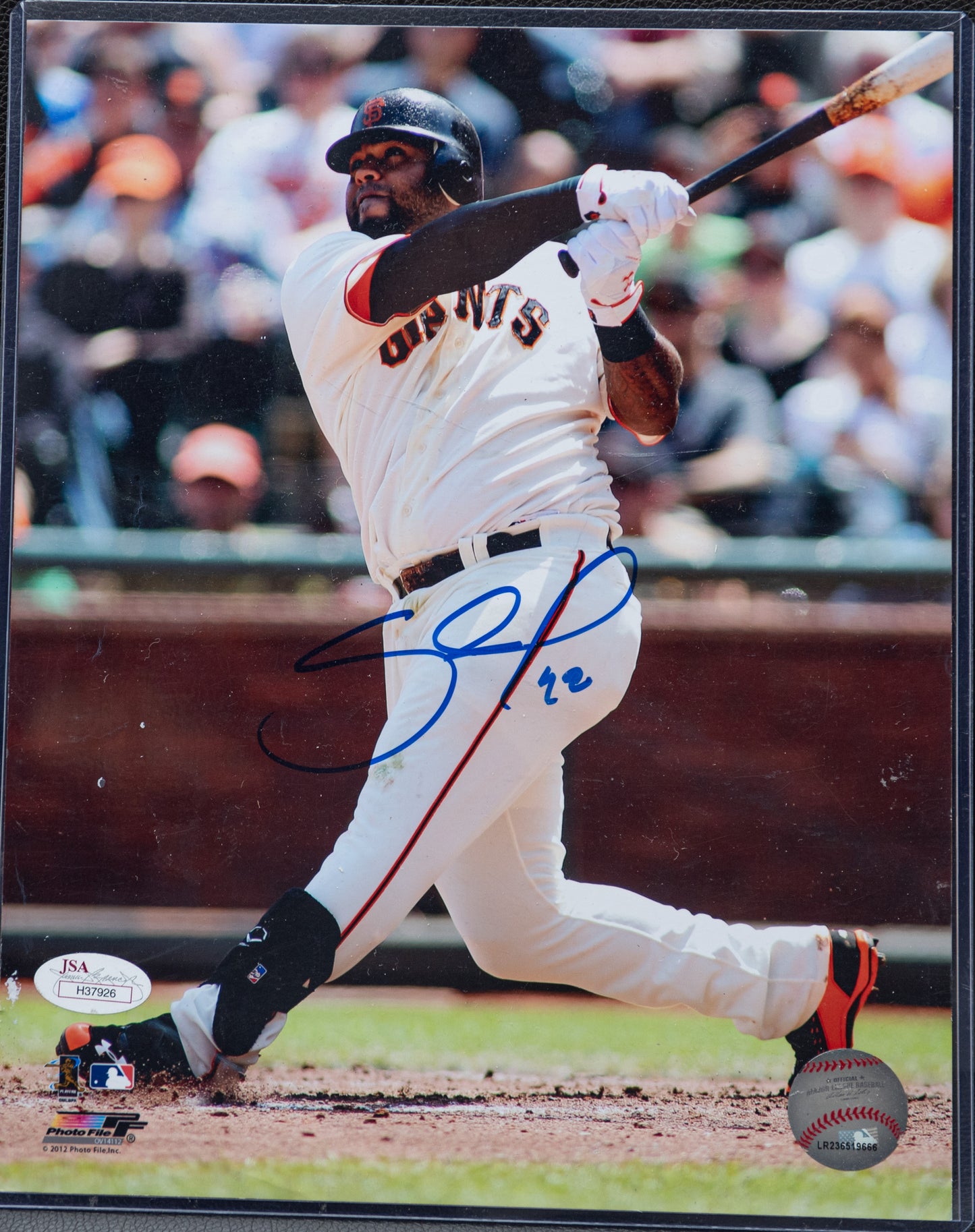 Pablo Sandoval The Panda Signed 8x10 San Francisco Giants Picture