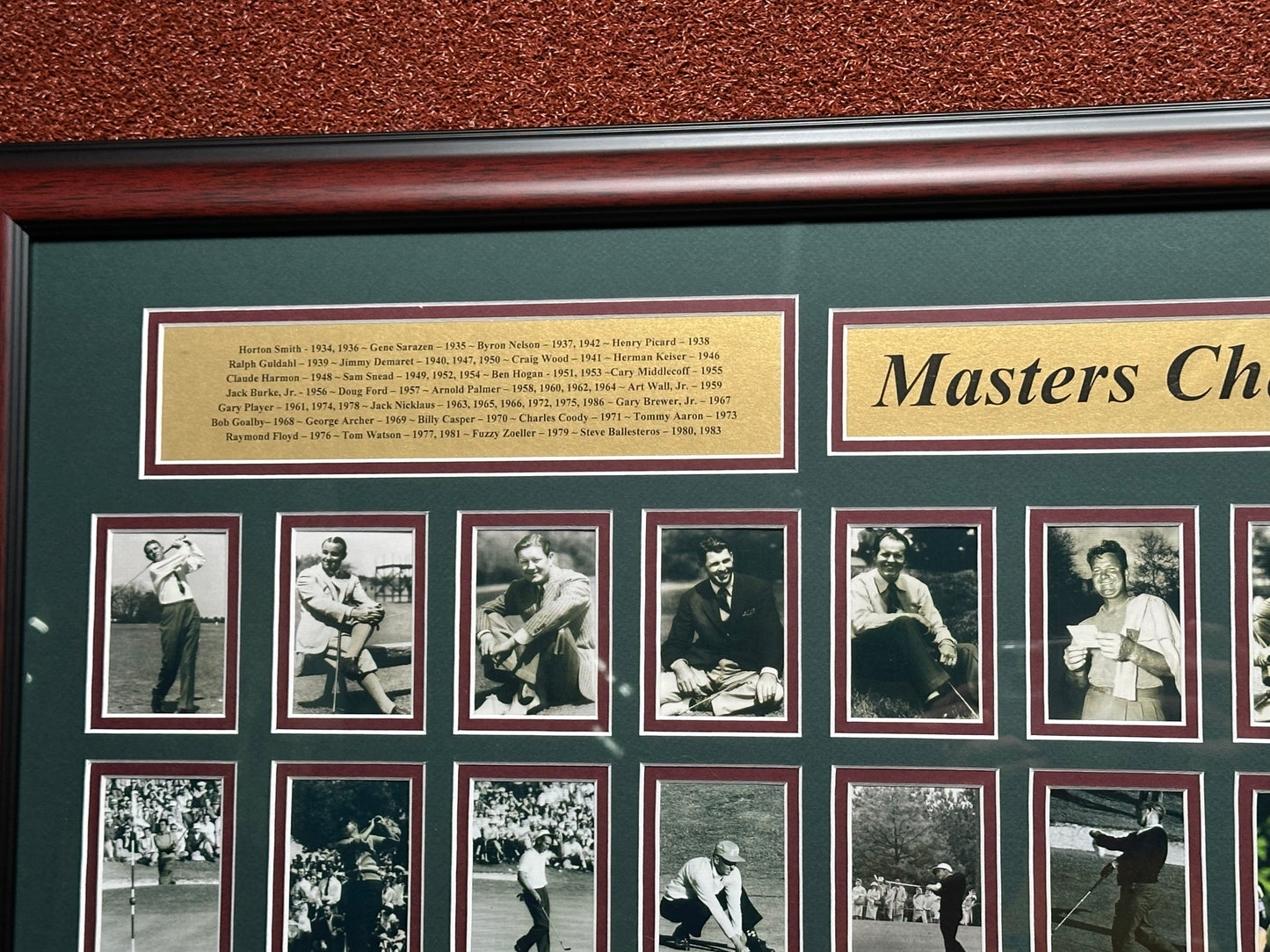 Masters Champions 1934-2025