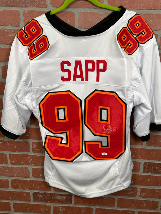 Warren Sapp HOF Signed Buccaneers Jersey