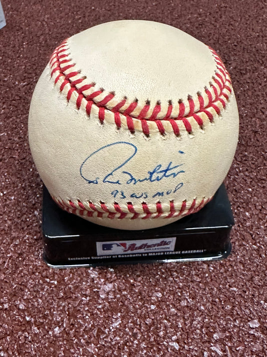 Brewers HOF Paul Molitor Autographed Baseball Authenticated JSA