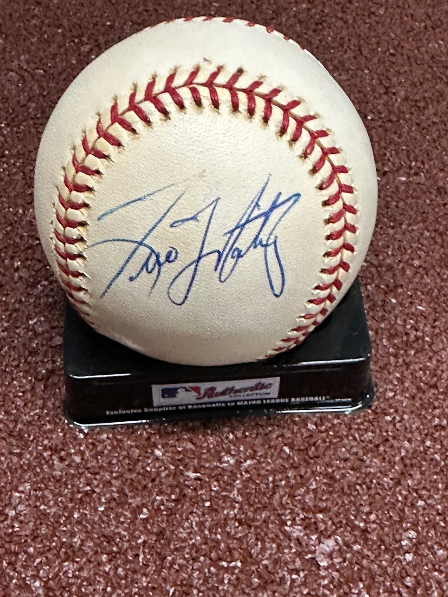 HOF Tino Martinez Autographed Baseball JSA Authenticated