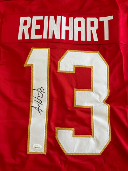 NHL Florida Panther Sam Reinhart Autographed Jersey Authenticated JSA