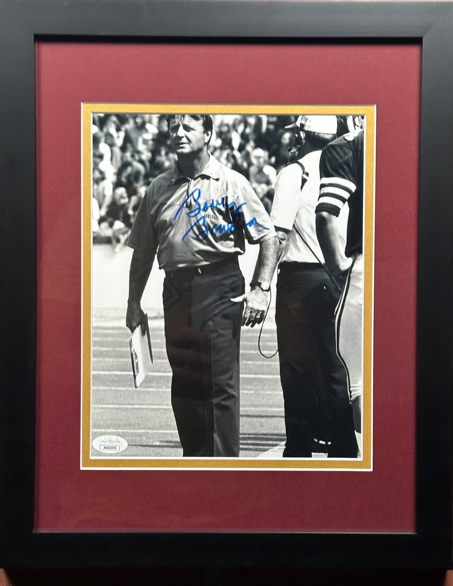 Bobby Bowden Signed 8x10 Framed