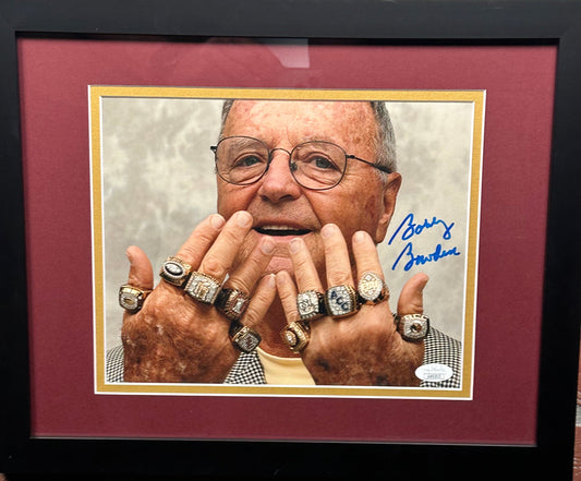 Bobby Bowden Signed 8x10 Framed