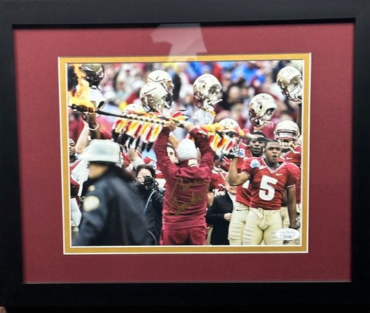 Bobby Bowden Signed 8x10 Framed