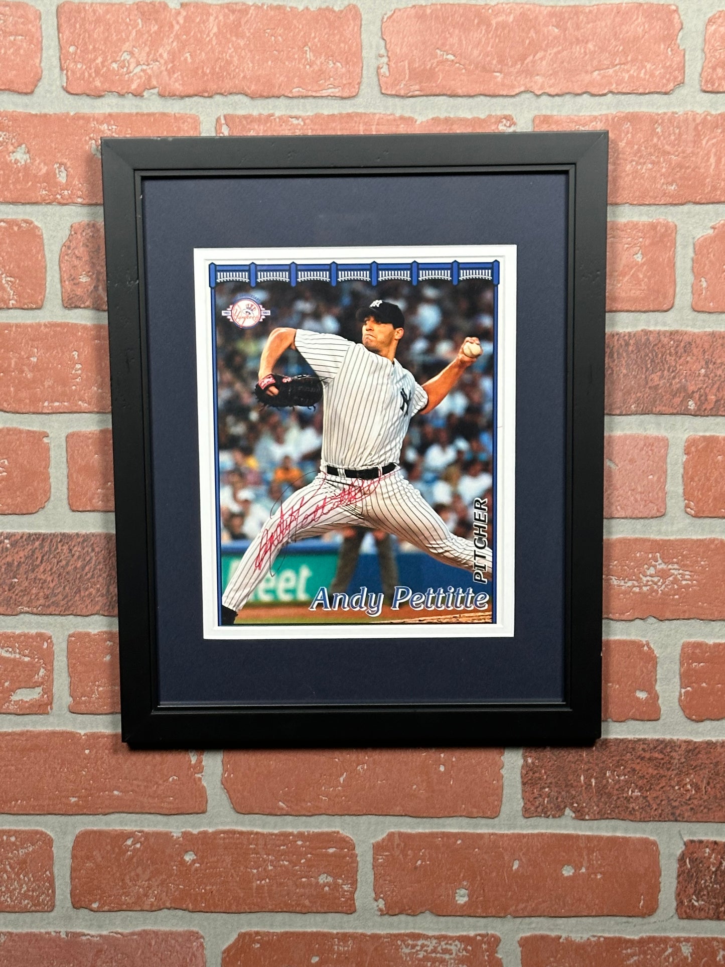 Andy Pettitte Signed 8x10 Framed