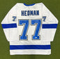 Victor Hedman White Lighting Jersey Autographed JSA Authenticated