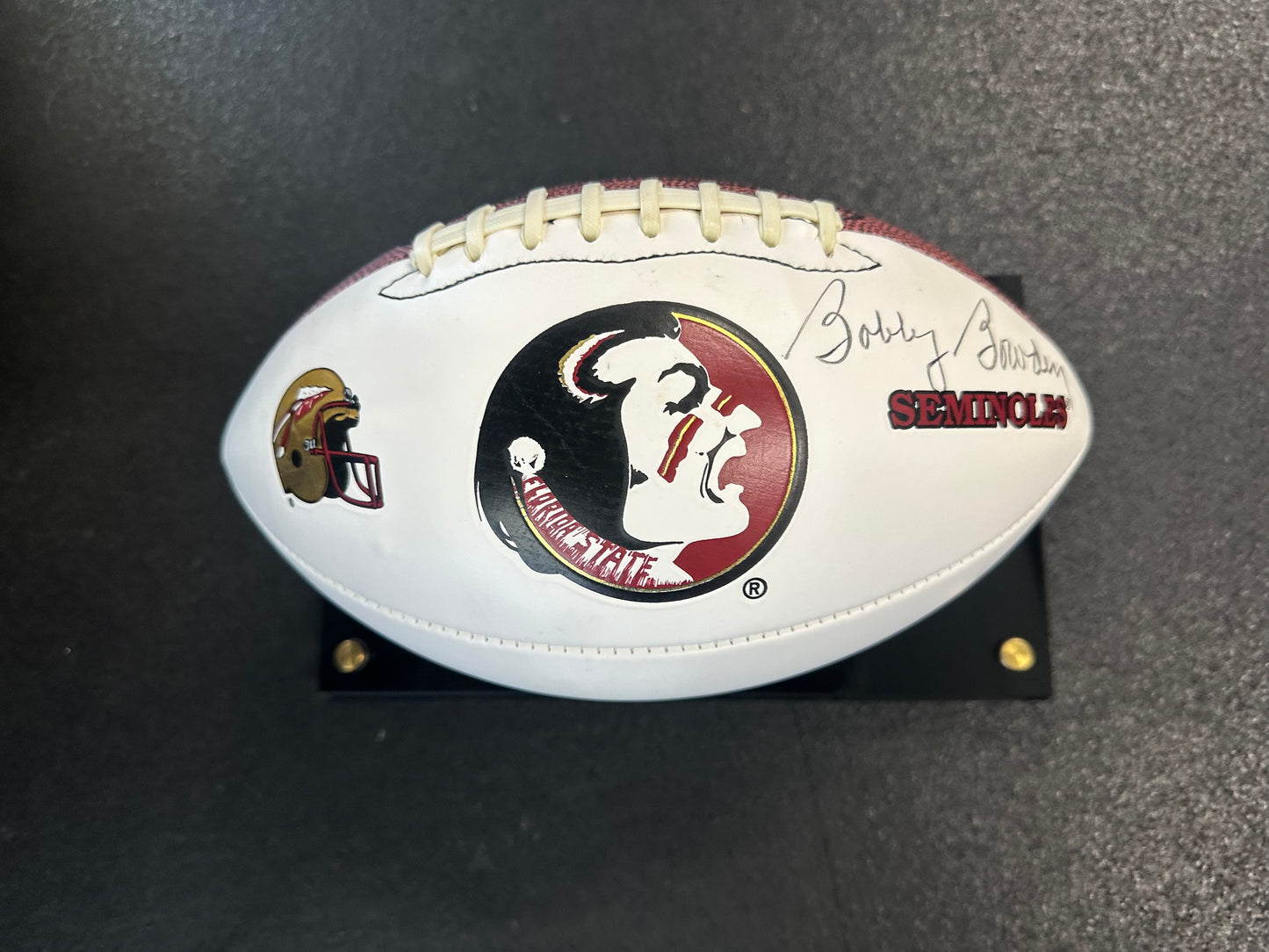 Bobby Bowden Signed FSU Football