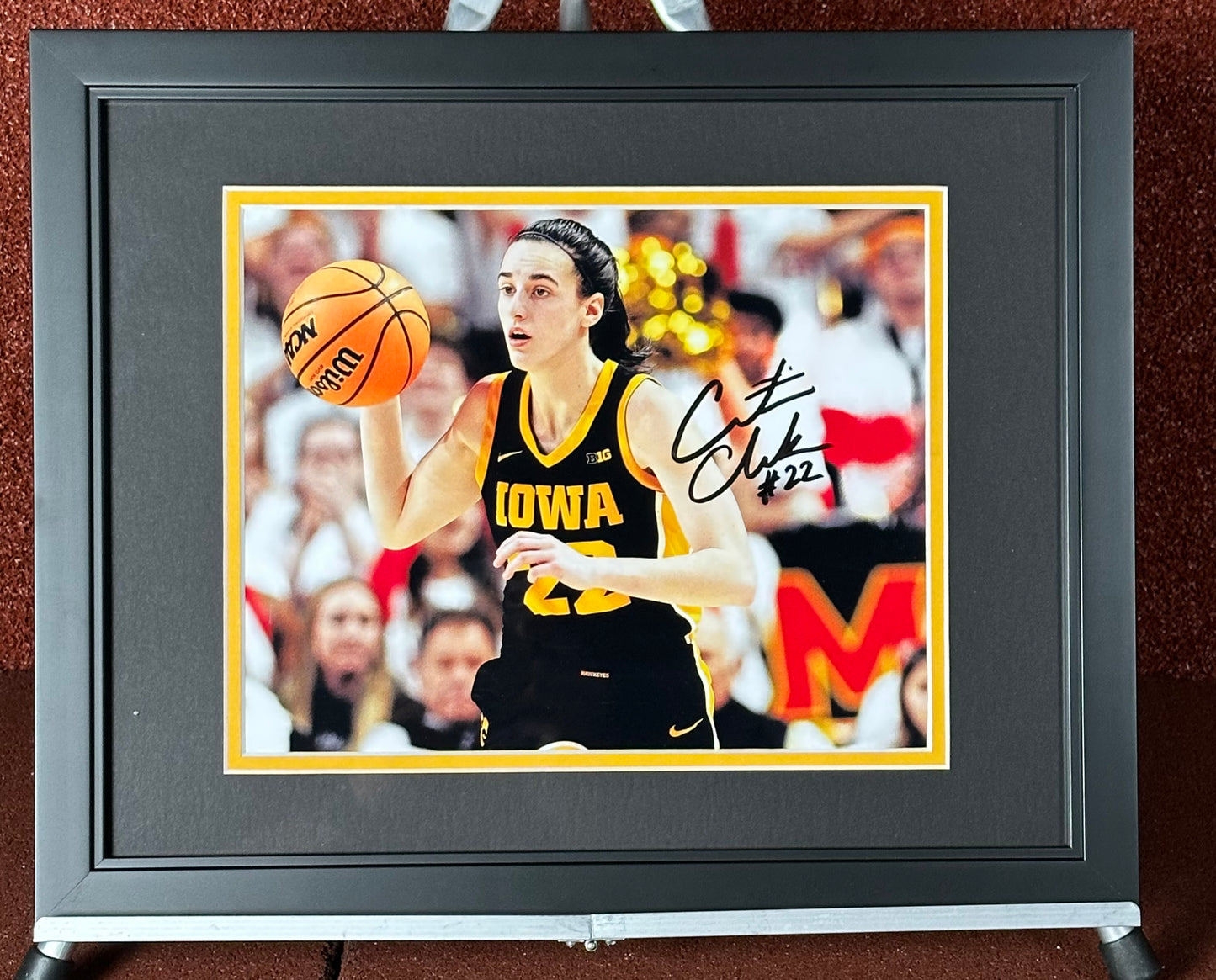 Caitlin Clark 8x10 Autographed Framed Picture