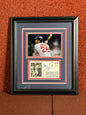 Wade Boggs FDC Signed Framed Collage