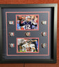 Tom Brady Replic Shadow Box Complete Set of Champion Rings
