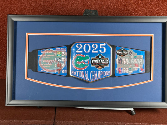 Gator 2025 Final Four Champion Basketball Belt