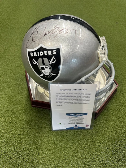 Bo Jackson Signed Full Size Raiders Helmet