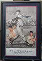 Ted Williams Triple Crown Signed Lithograph 1942