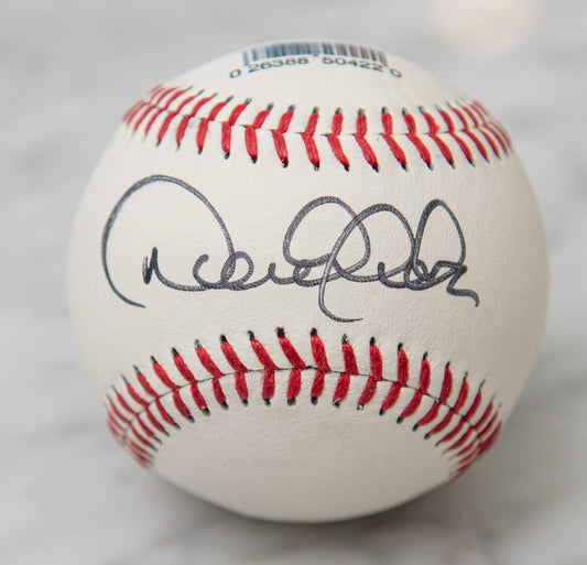 Derek Jeter Autographed Baseball