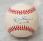 Don Larson Signed Baseball with Perfect Game Date Inscribed