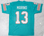 Miami Dolphin Teal Green Dan Marino Signed Miami Dolphins Jersey