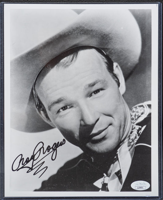 Roy Rogers Signed 8x10